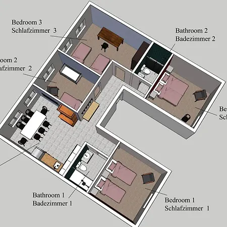 Big Premium With Rhine View Totally New Duisburg