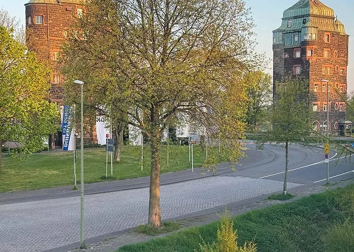 Big Premium With Rhine View, Totally New 公寓 杜伊斯堡